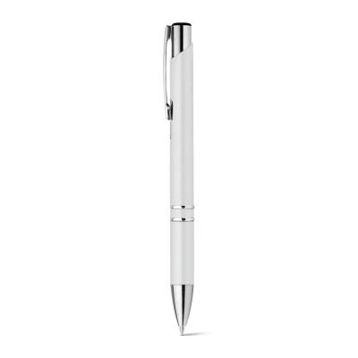BETA PLASTIC. ABS ball pen with metal clip
